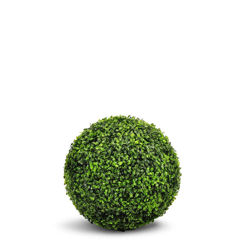 Faux Botanical Outdoor Green Boxwood Ball