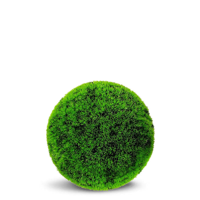 Faux Botanical Outdoor Lime Green Grass Ball