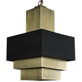 Chevelle 4 - Light Gold Unique/Statement Pendant