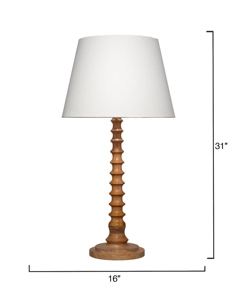 Revolution Mango Wooden Table Lamp