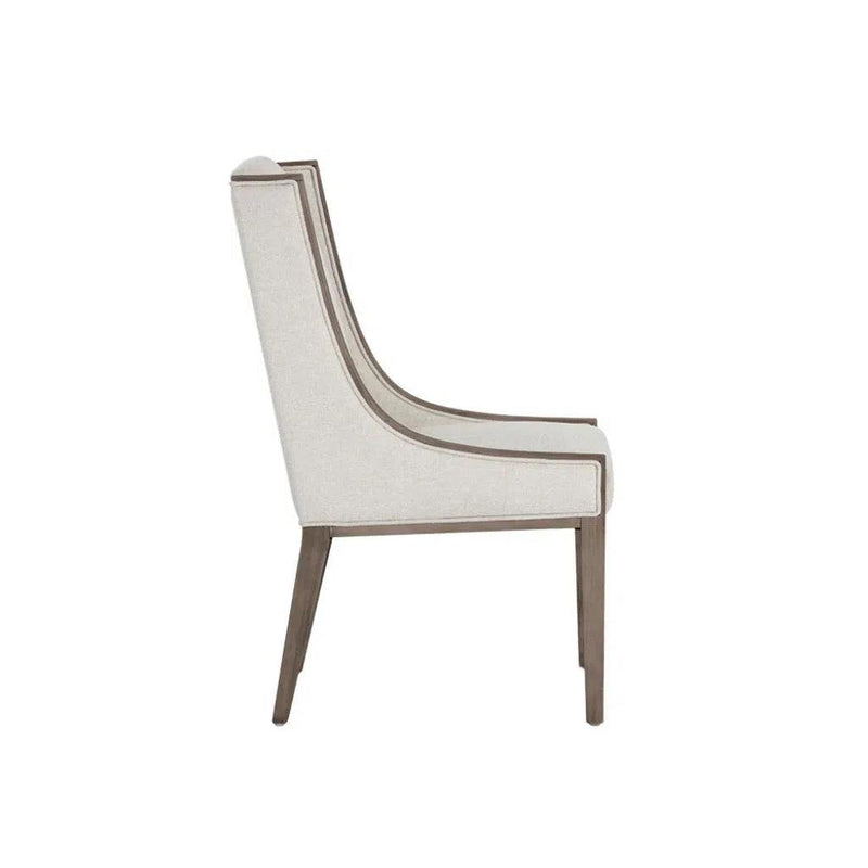 Idalia Fabric Classic Armless Dining Chair