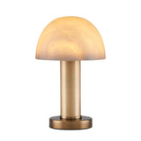 La Gravite Mini Modern Alabaster Table Lamp-Table Lamps-Currey & Co-LOOMLAN