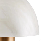 La Gravite Mini Modern Alabaster Table Lamp-Table Lamps-Currey & Co-LOOMLAN