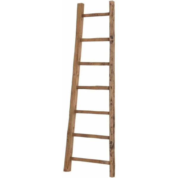 Ladder Etagere Wood Shelves Wood Tall & Narrow - LOOMLAN - LH Imports - Etageres