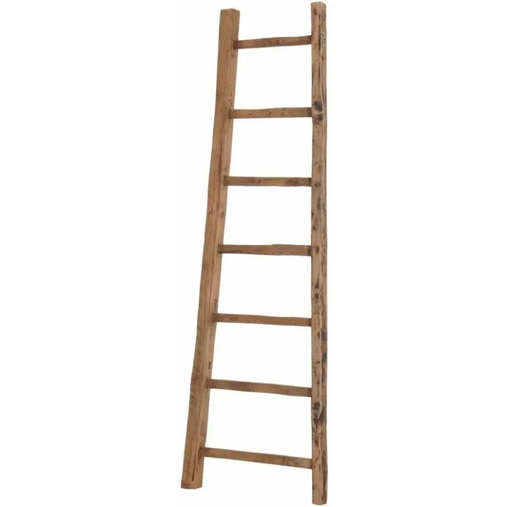 Ladder Etagere Wood Shelves Wood Tall & Narrow - LOOMLAN - LH Imports - Etageres