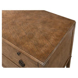 Ladlow Chest Two Drawers Light Mink Finish