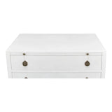 Ladlow Chest Two Drawers Working White