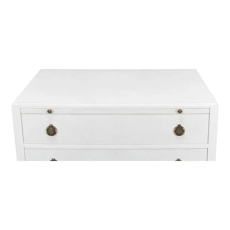 Ladlow Chest Two Drawers Working White