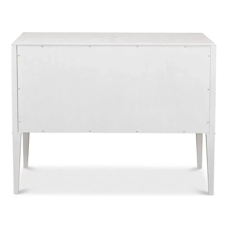 Ladlow Chest Two Drawers Working White