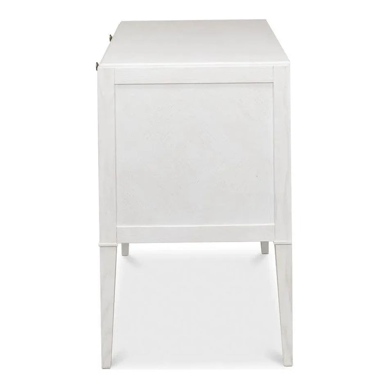 Ladlow Chest Two Drawers Working White