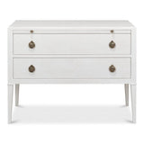 Ladlow Chest Two Drawers Working White