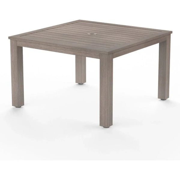 Laguna Aluminum Made Square Outdoor Table - LOOMLAN - Sunset West - Outdoor Side Tables