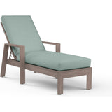 Laguna Sunbrella Outdoor Chaise Lounge-Outdoor Chaises-Sunset West-Cast Mist-LOOMLAN