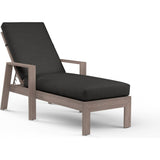 Laguna Sunbrella Outdoor Chaise Lounge-Outdoor Chaises-Sunset West-Spectrum Carbon-LOOMLAN