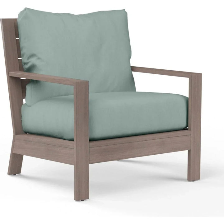 Laguna Sunbrella Outdoor Club Chair-Outdoor Accent Chairs-Sunset West-Cast Mist-LOOMLAN
