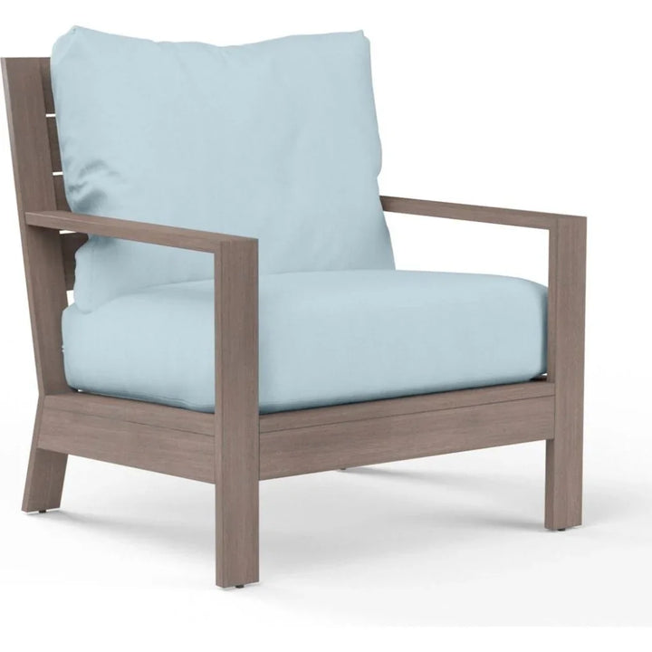 Laguna Sunbrella Outdoor Club Chair-Outdoor Accent Chairs-Sunset West-Canvas Skyline-LOOMLAN