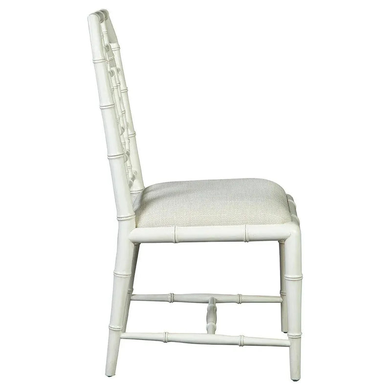 Lahara Linen Armless Side Chair-Accent Chairs-Furniture Classics-LOOMLAN