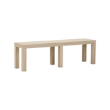 Lambeth Sleek Designed Rectangular Coffee Table-Coffee Tables-Chelsea House-Brown-LOOMLAN