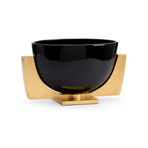 Lander Iron Based Porcelain Bowl - LOOMLAN - Chelsea House - Boxes & Bowls