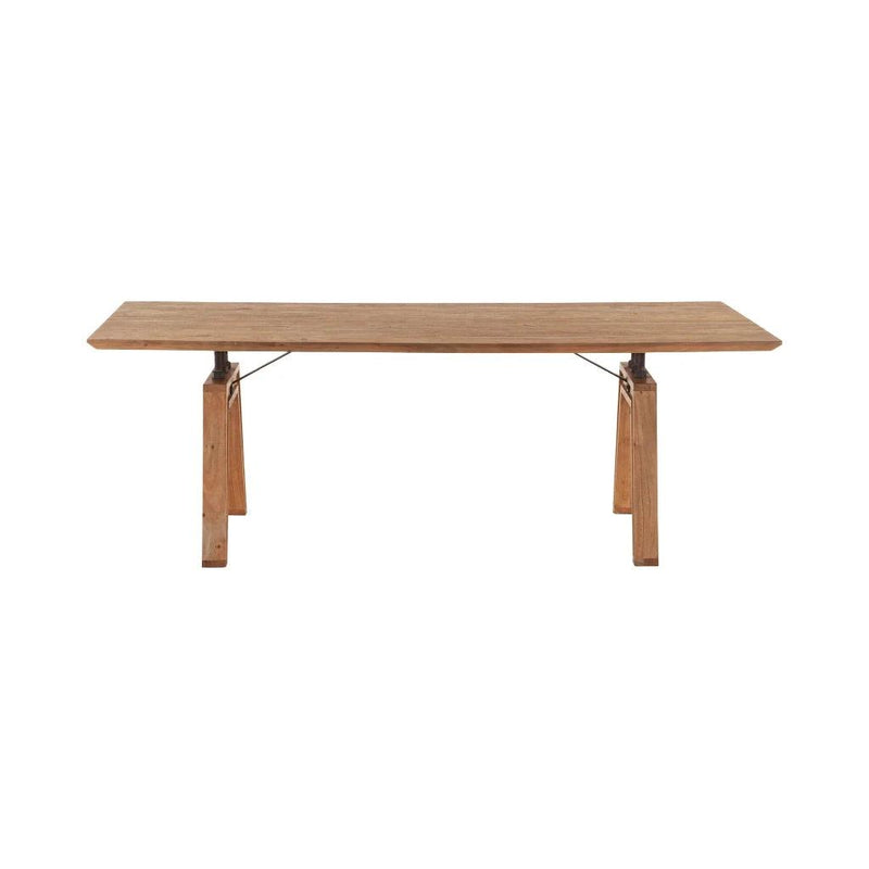 Landmark Wooden Rectangular Dining Table-Dining Tables-LH Imports-LOOMLAN