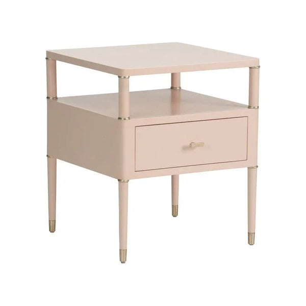 Landry Blush Square Side Table - LOOMLAN - Chelsea House - Side Tables
