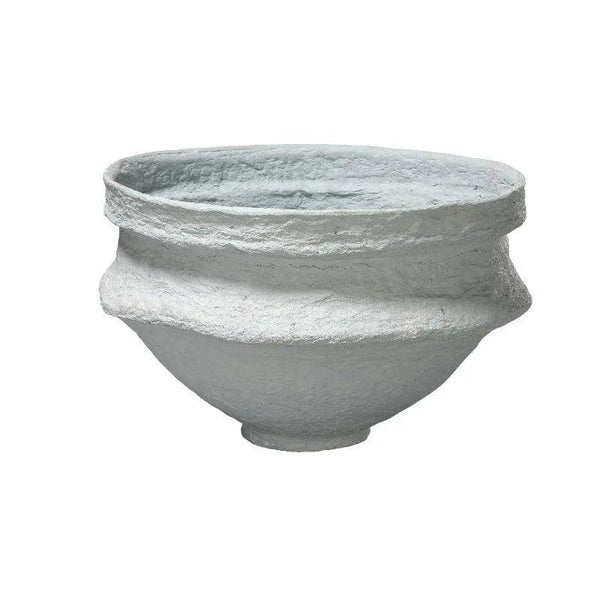 Landscape Cotton Mache Round Bowl