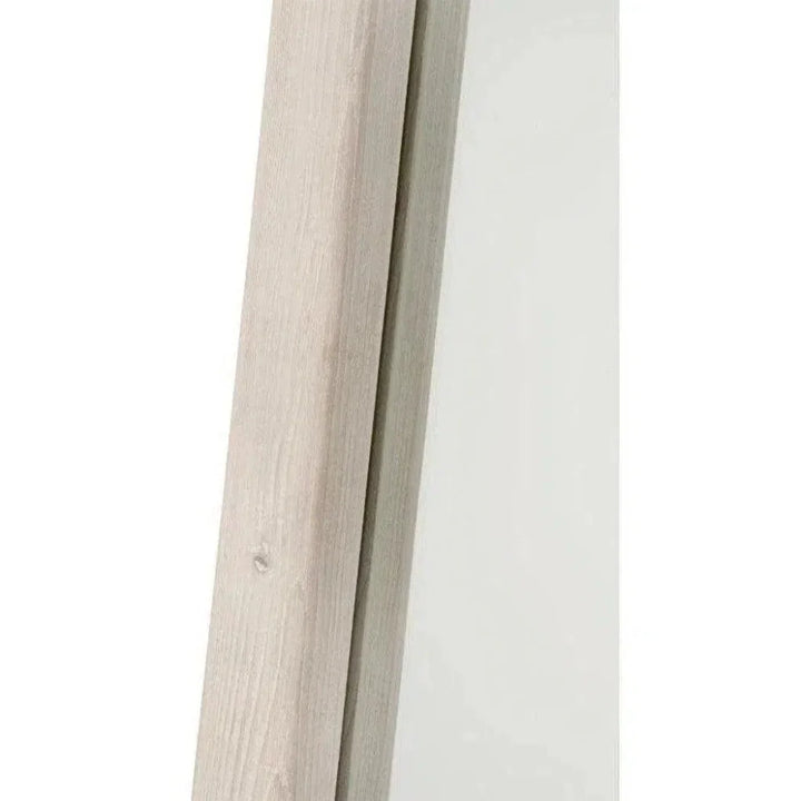 Laney Mirror White Wash Pine-Floor Mirrors-Essentials For Living-LOOMLAN