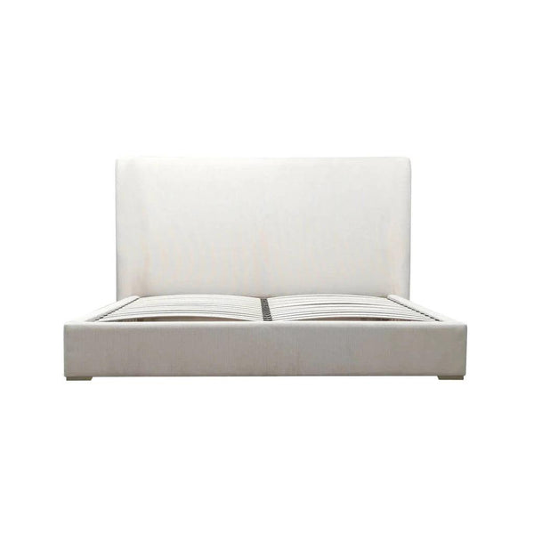 Lara Performance Fabric Stylish Bed-Beds-LH Imports-LOOMLAN