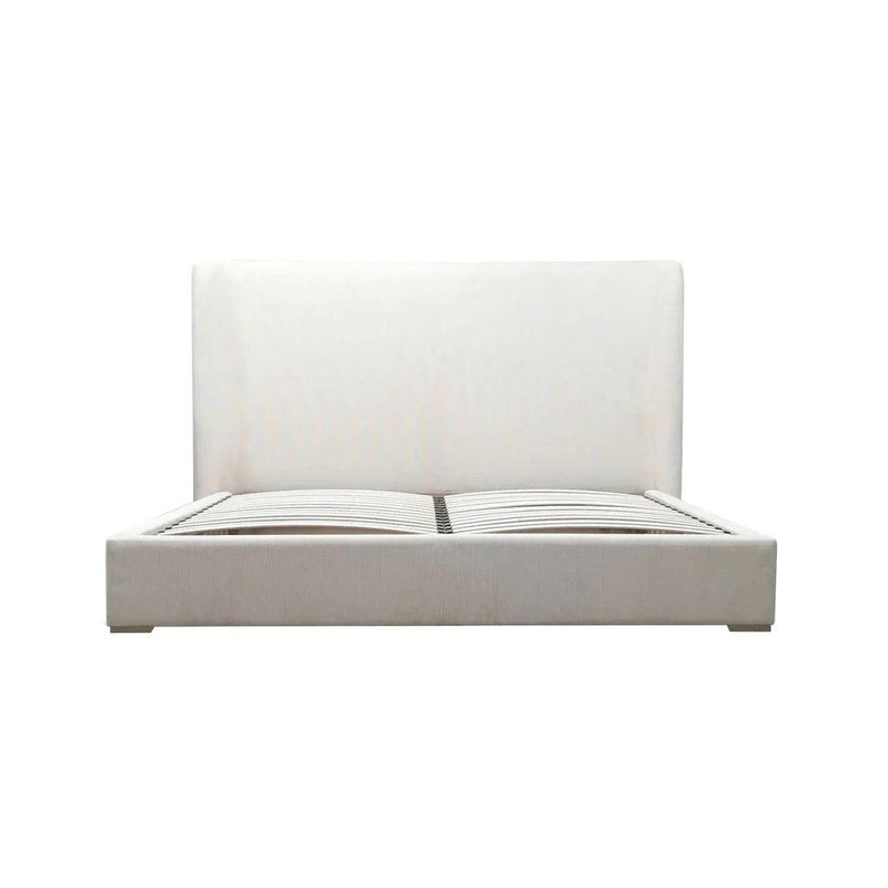 Lara Performance Fabric Stylish Bed-Beds-LH Imports-LOOMLAN