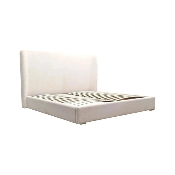 Lara Performance Fabric Stylish Bed-Beds-LH Imports-King-LOOMLAN