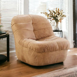 Large Comfortable Living Room Leather Chair