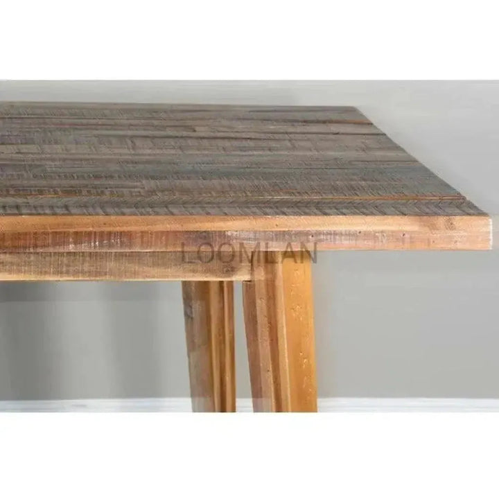 Large Dining Table Seats 10 Farmhouse-Dining Tables-Sunny D-LOOMLAN