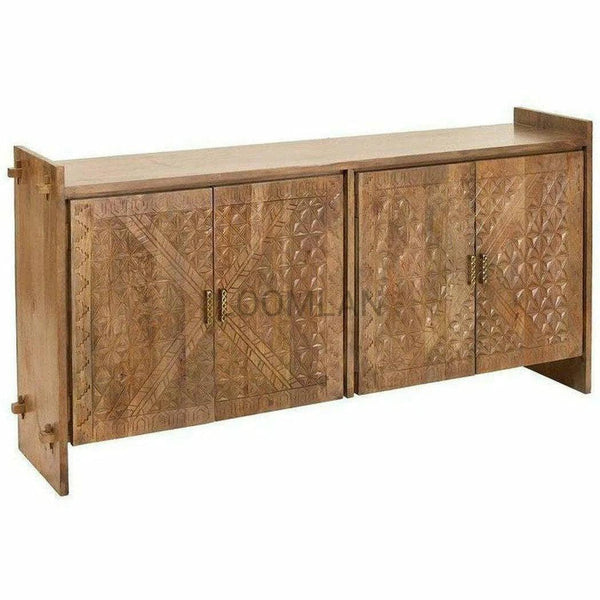 Large Rustic Credenza Sideboard