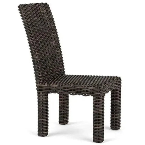 Largo Dining Chair All Weather Wicker-Outdoor Dining Chairs-Lloyd Flanders-LOOMLAN