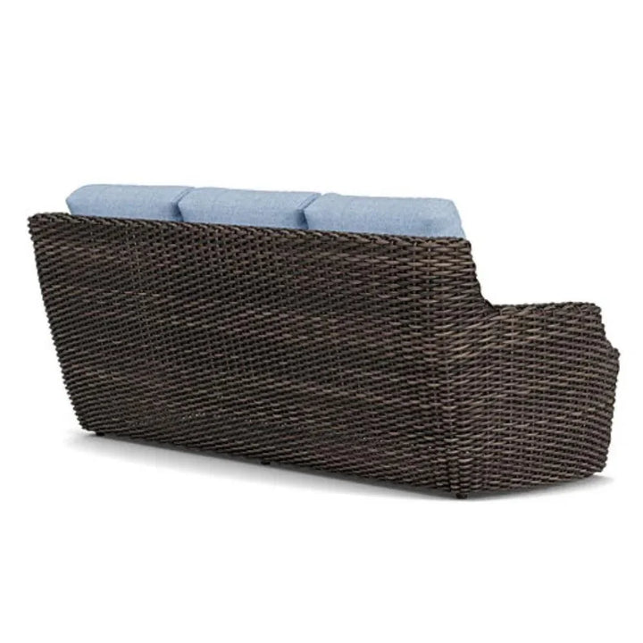 Largo Sofa All Weather Wicker Furniture Made USA - LOOMLAN - Lloyd Flanders - Outdoor Sofas & Loveseats