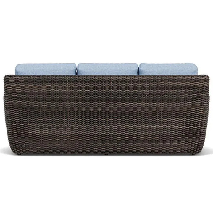 Largo Sofa All Weather Wicker Furniture Made USA - LOOMLAN - Lloyd Flanders - Outdoor Sofas & Loveseats