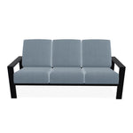 Larssen Aluminum d Deep Cushion Three-Seat Sofa