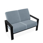 Larssen Deep Cushion Loveseat Durable Aluminum