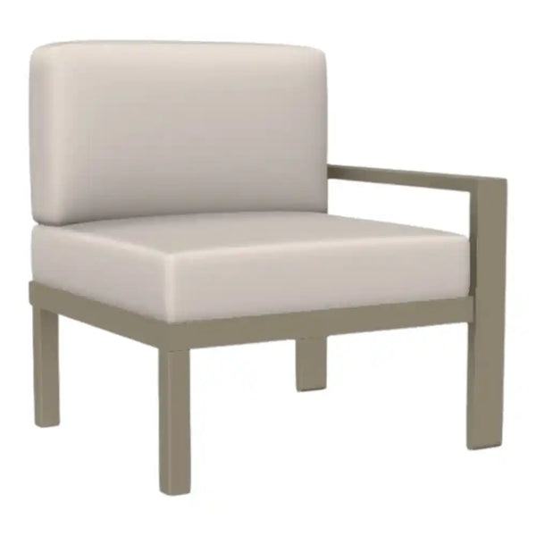 Larssen Deep Cushion End/Arm Section Durable-Outdoor Modulars-Telescope-LOOMLAN