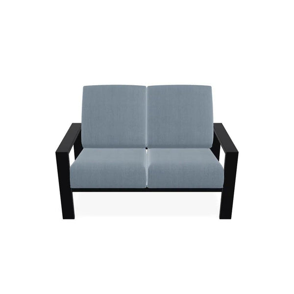 Larssen Deep Cushion Loveseat With Durable Aluminum Frame