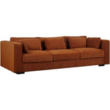 Las Vegas Clive Sofa - Terracotta Chenille Sofas & Loveseats LOOMLAN By LH Imports