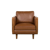 Las Vegas Mandalay Leather Club Chair-Club Chairs-LH Imports-LOOMLAN