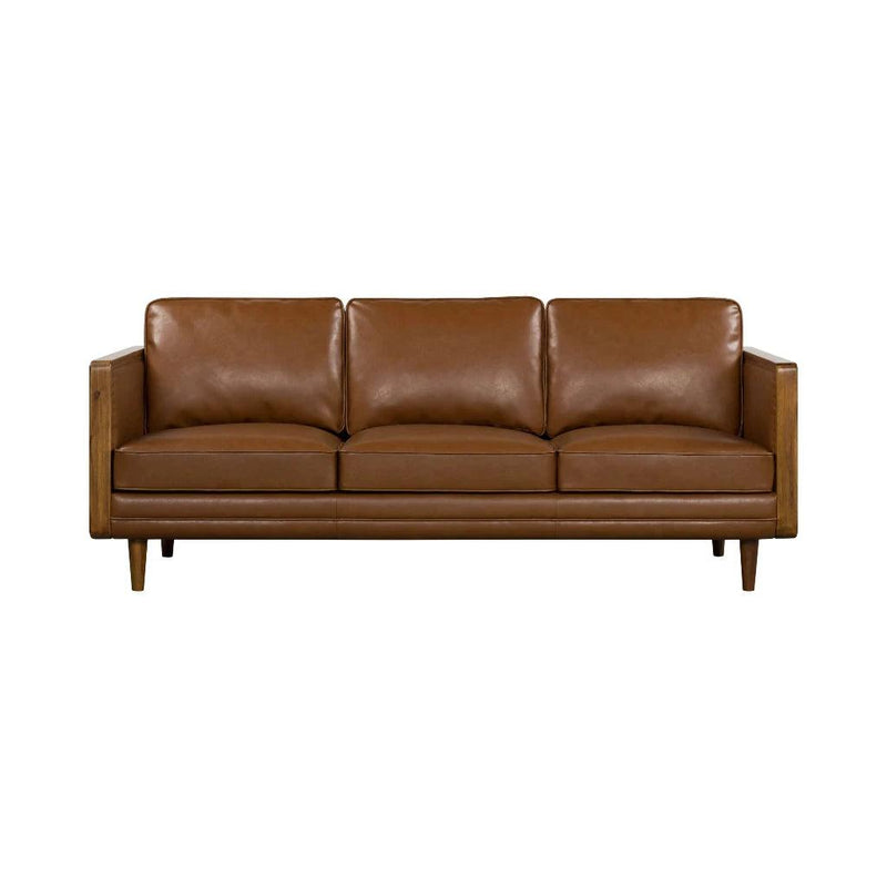 Las Vegas Mandalay Leather Sofa-Sofas & Loveseats-LH Imports-LOOMLAN