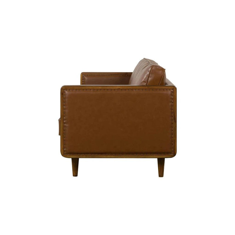 Las Vegas Mandalay Leather Sofa-Sofas & Loveseats-LH Imports-LOOMLAN