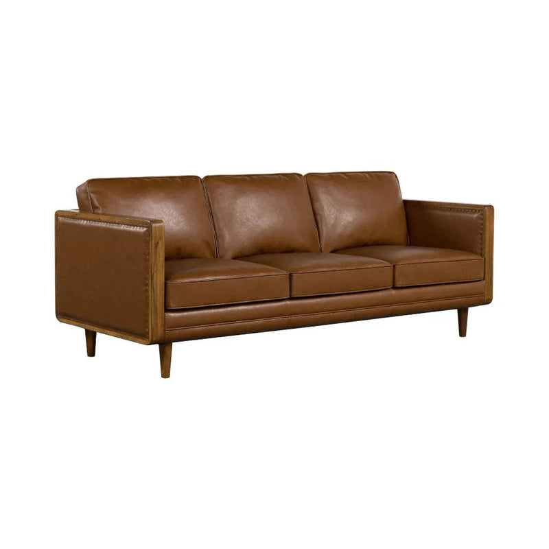 Las Vegas Mandalay Leather Sofa-Sofas & Loveseats-LH Imports-LOOMLAN