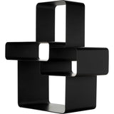 Latisia Shelf-Wall Shelves & Ledgers-Noir-LOOMLAN