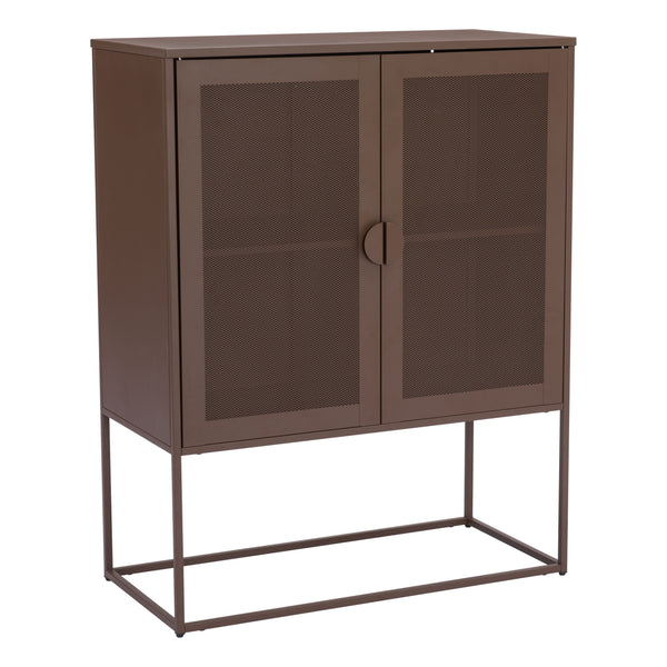 Lazaro Cabinet Bronze-Accent Cabinets-Zuo Modern-LOOMLAN