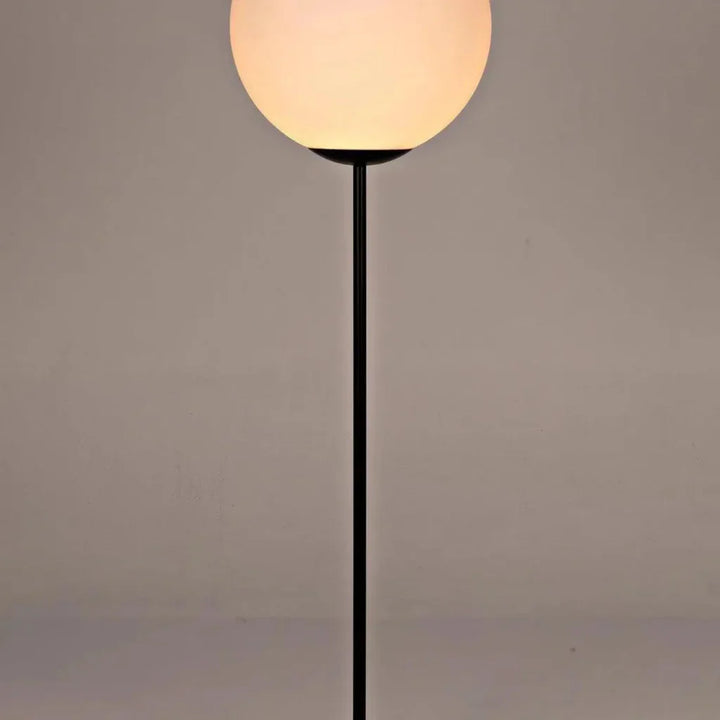 Lazarus Floor Lamp-Floor Lamps-Noir-LOOMLAN