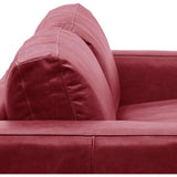 Leather Sleeper Sofa Pull out Couch Queen Size Bed Sofas & Loveseats LOOMLAN By One For Victory