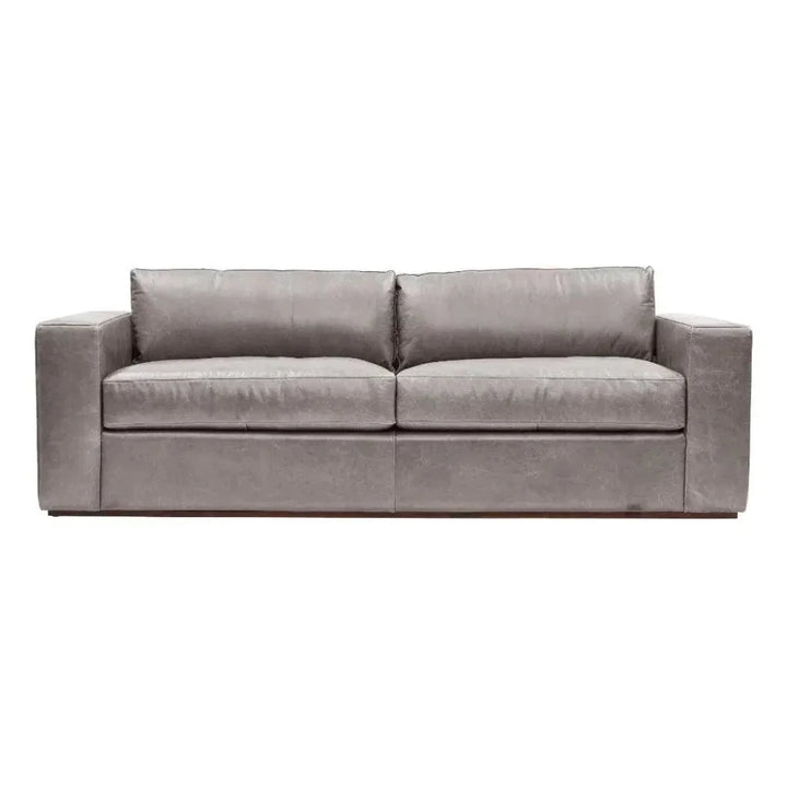 Leather Sleeper Sofa Pull out Couch Queen Size Bed - LOOMLAN - One For Victory - Sofas & Loveseats